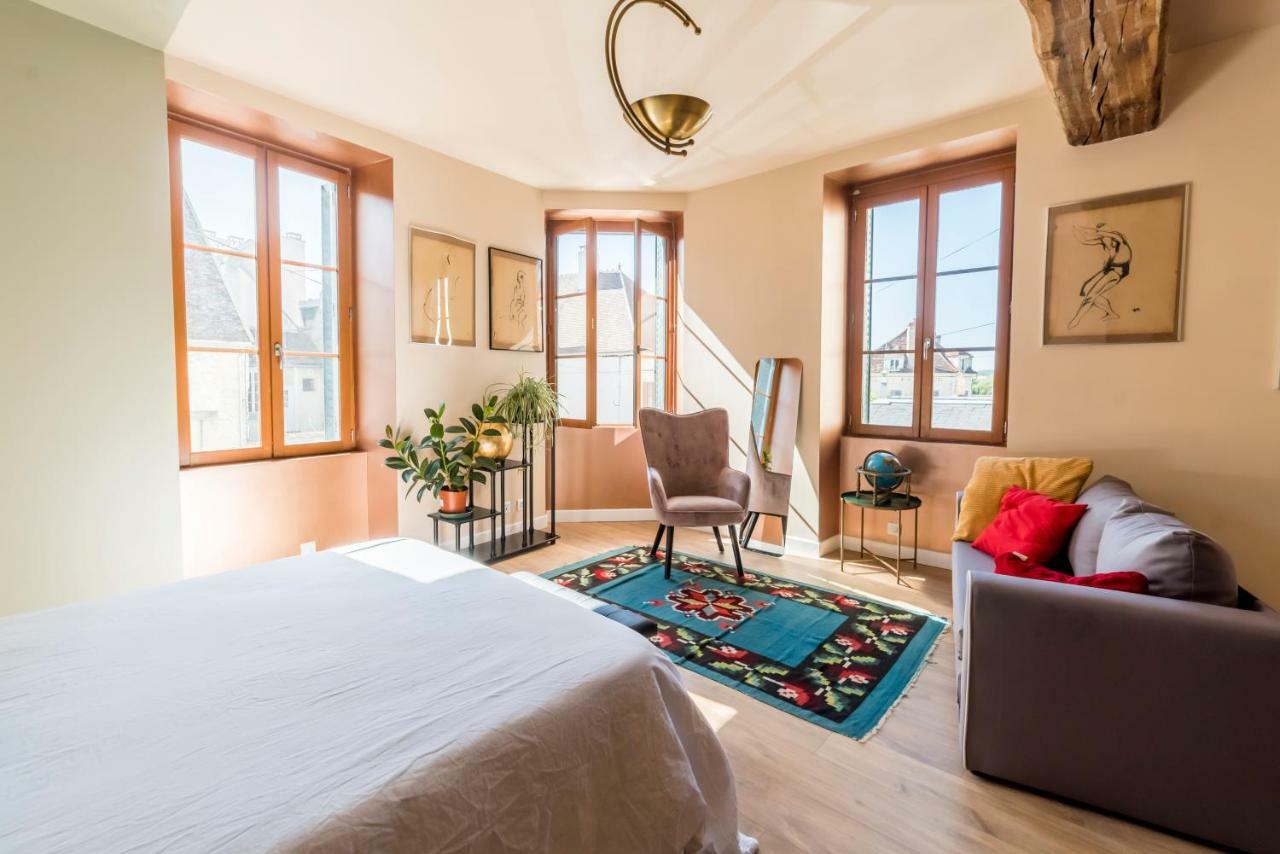 Vermenton Logement Artiste Entier Centre Village المظهر الخارجي الصورة